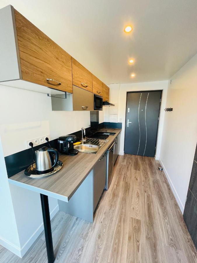 Studio 2 Spacieux Et Lumineux A La Gare De Лорьян Экстерьер фото